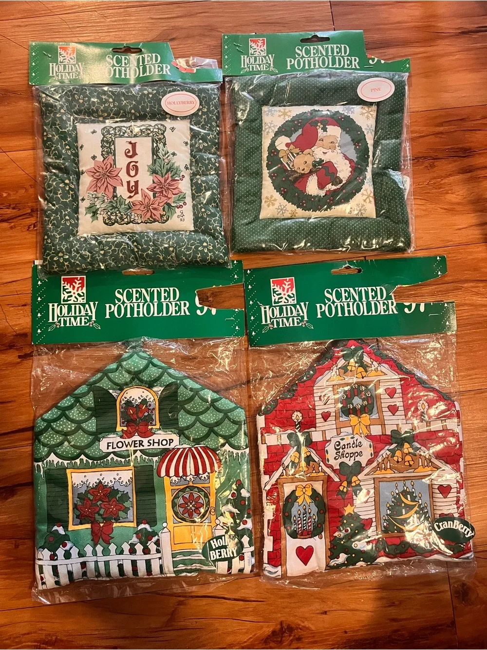 90’s Unopened Scented Holiday Potholders